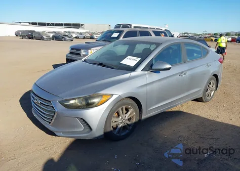 2017 Hyundai Elantra Se из США, поврежденный, VIN 5NPD84LF4HH187470